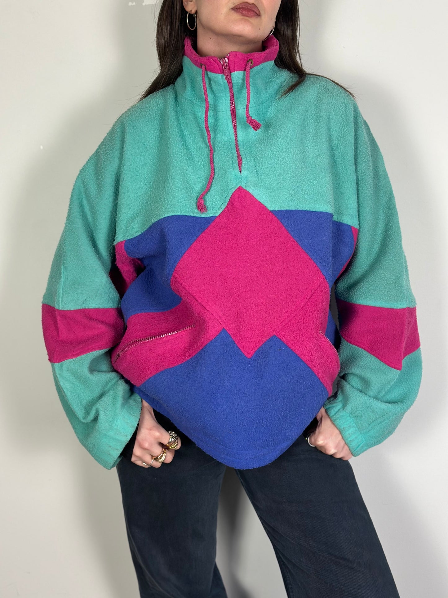 Vintage Half-zip Fleece
