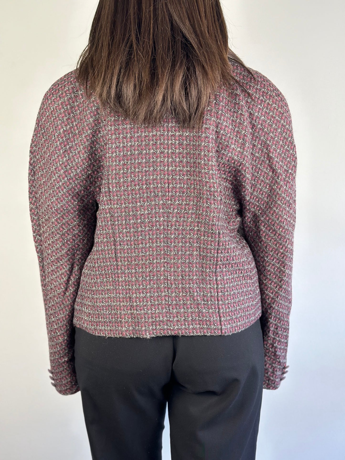 Vintage Patterned Blazer