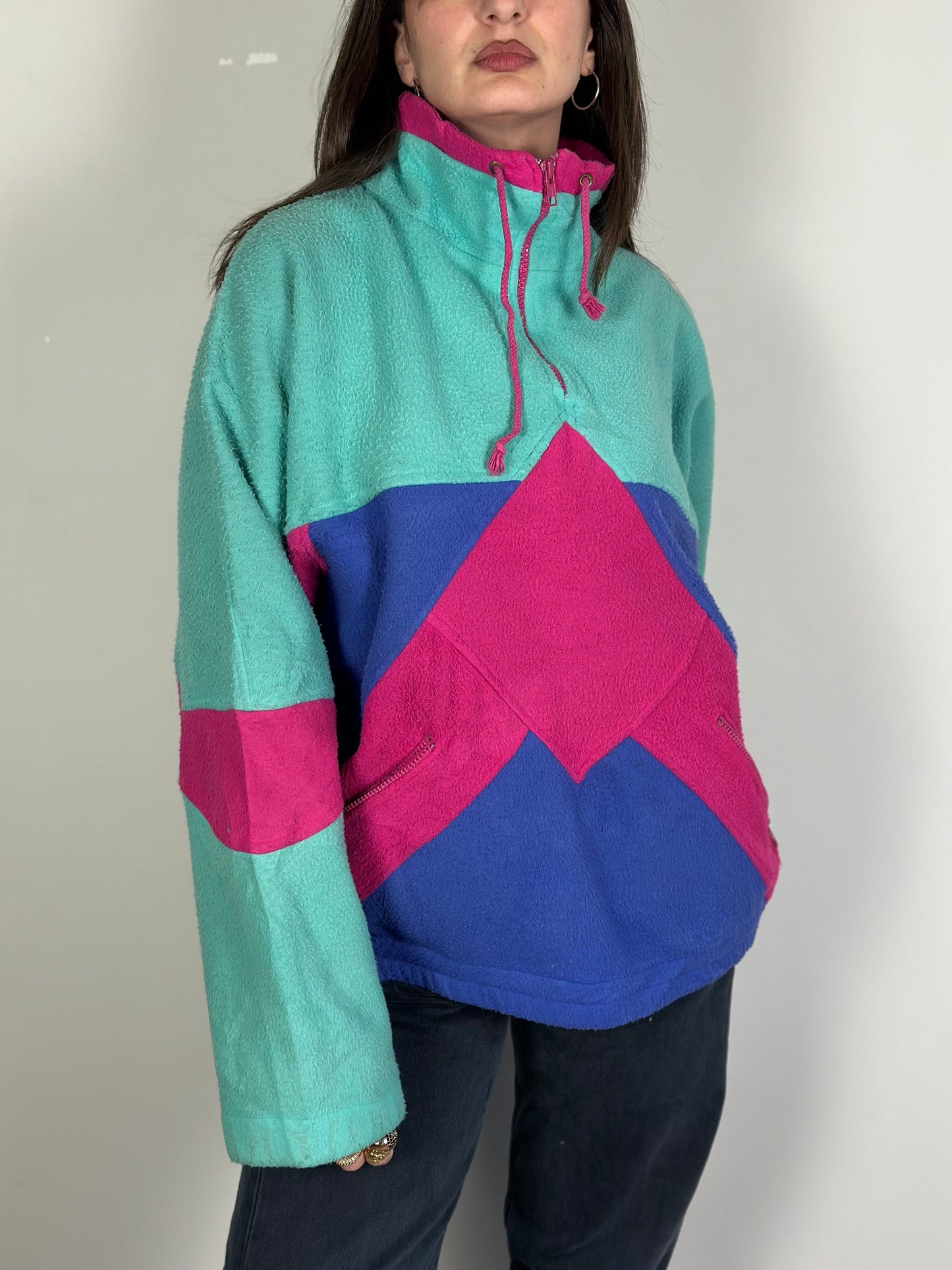 Vintage Half-zip Fleece