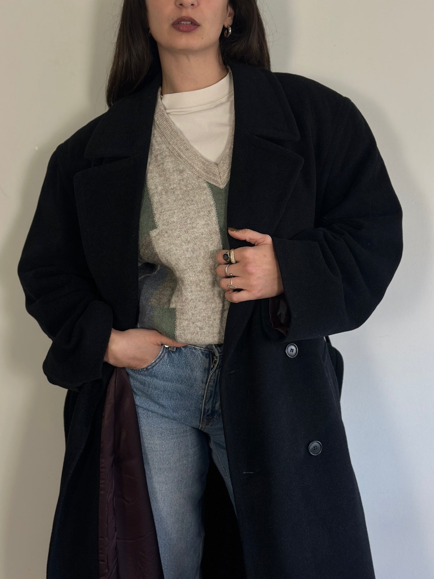 Vintage Wool and Cashmere Coat