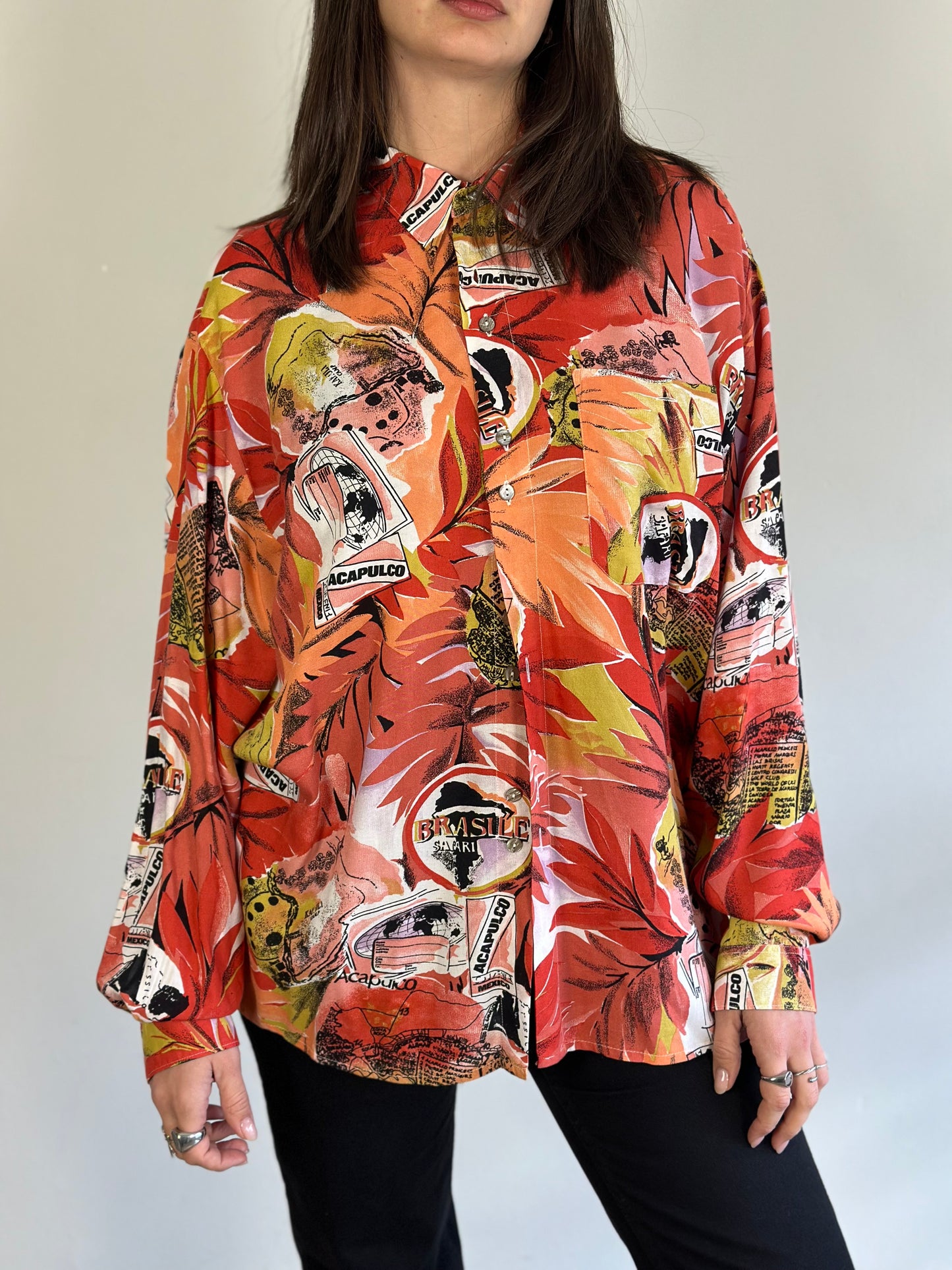 Vintage Patterned Shirt