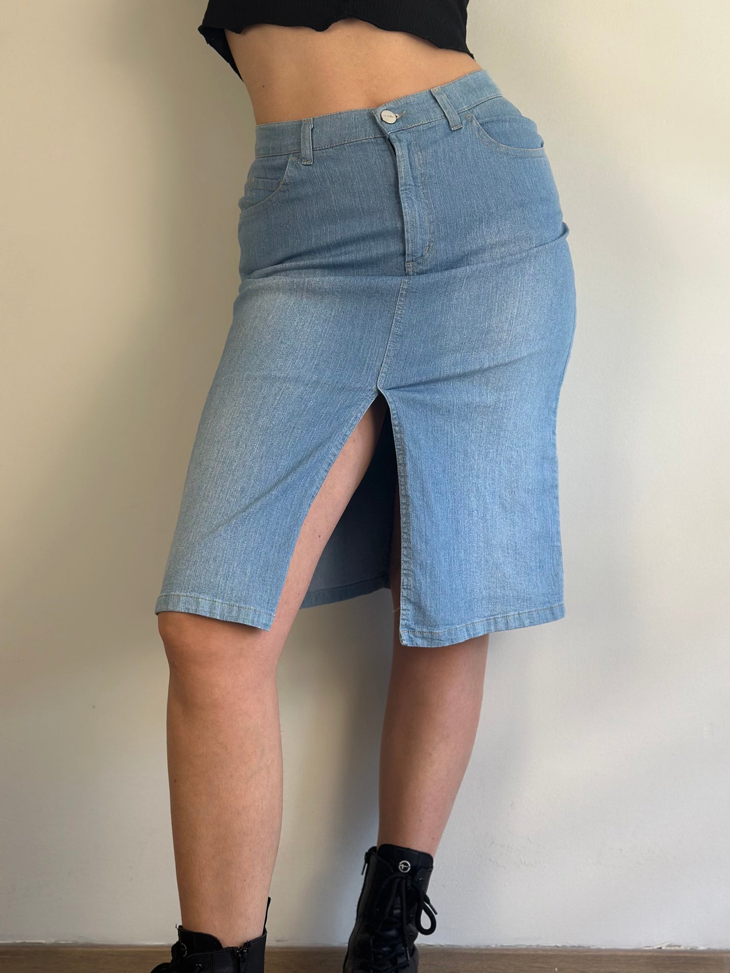 Vintage Denim Skirt