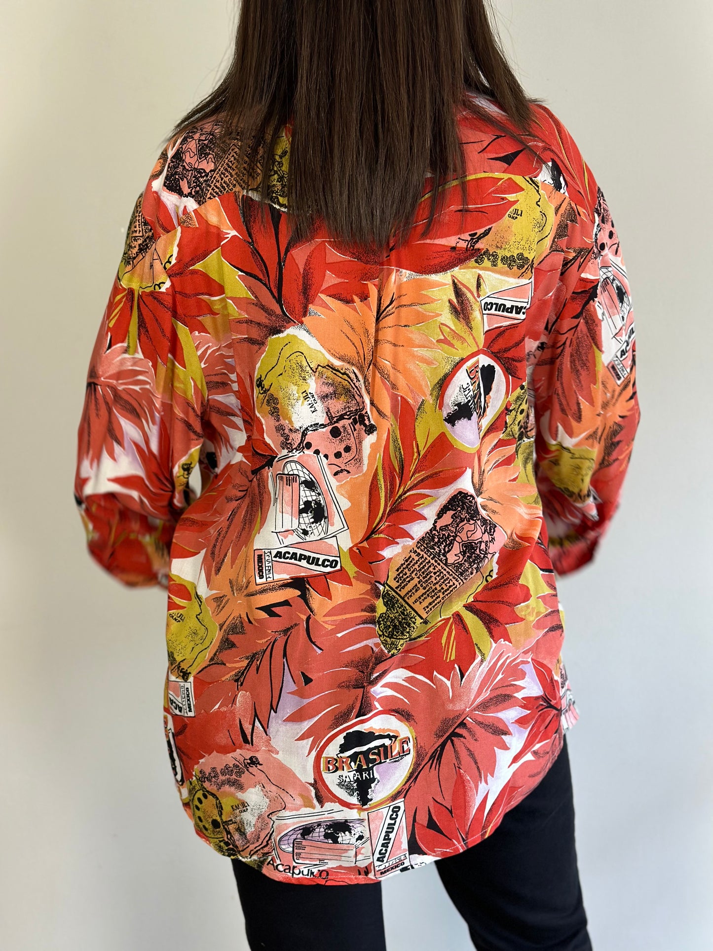 Vintage Patterned Shirt