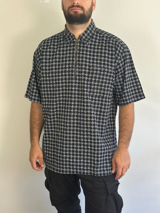Vintage Shirt with zipper