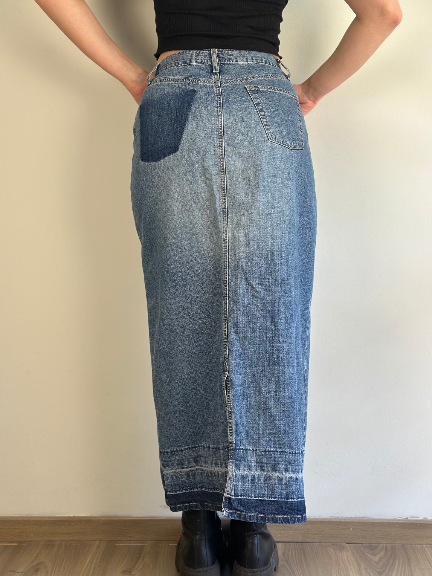 Maxi Denim Skirt