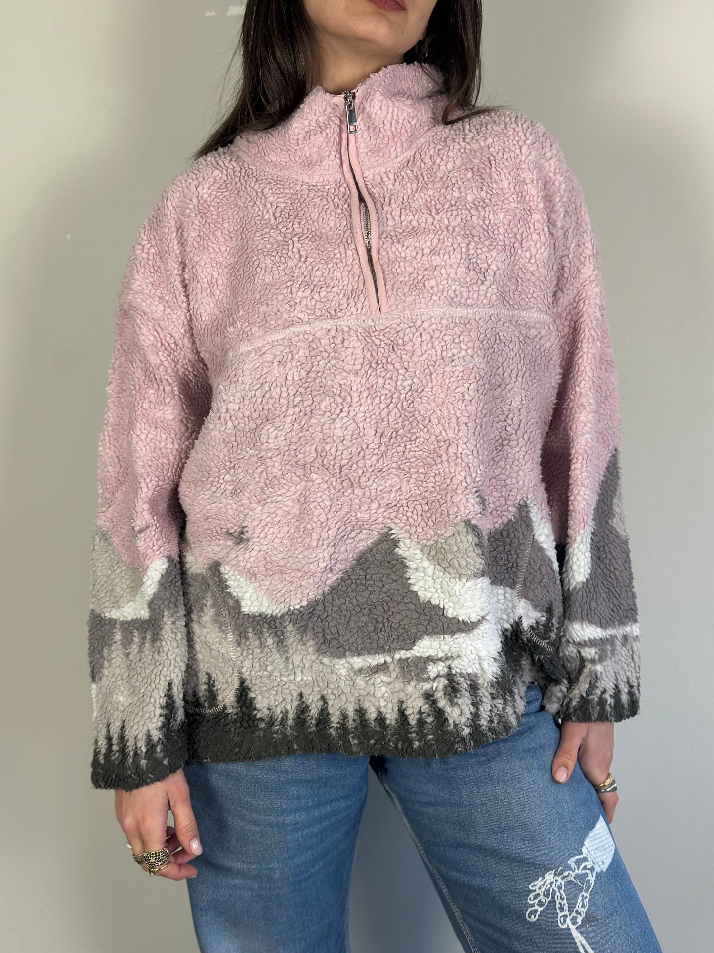 Vintage Half-zip Fleece