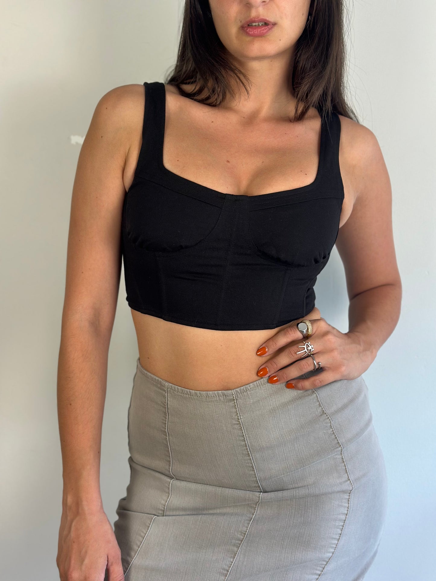 Black Corset Top