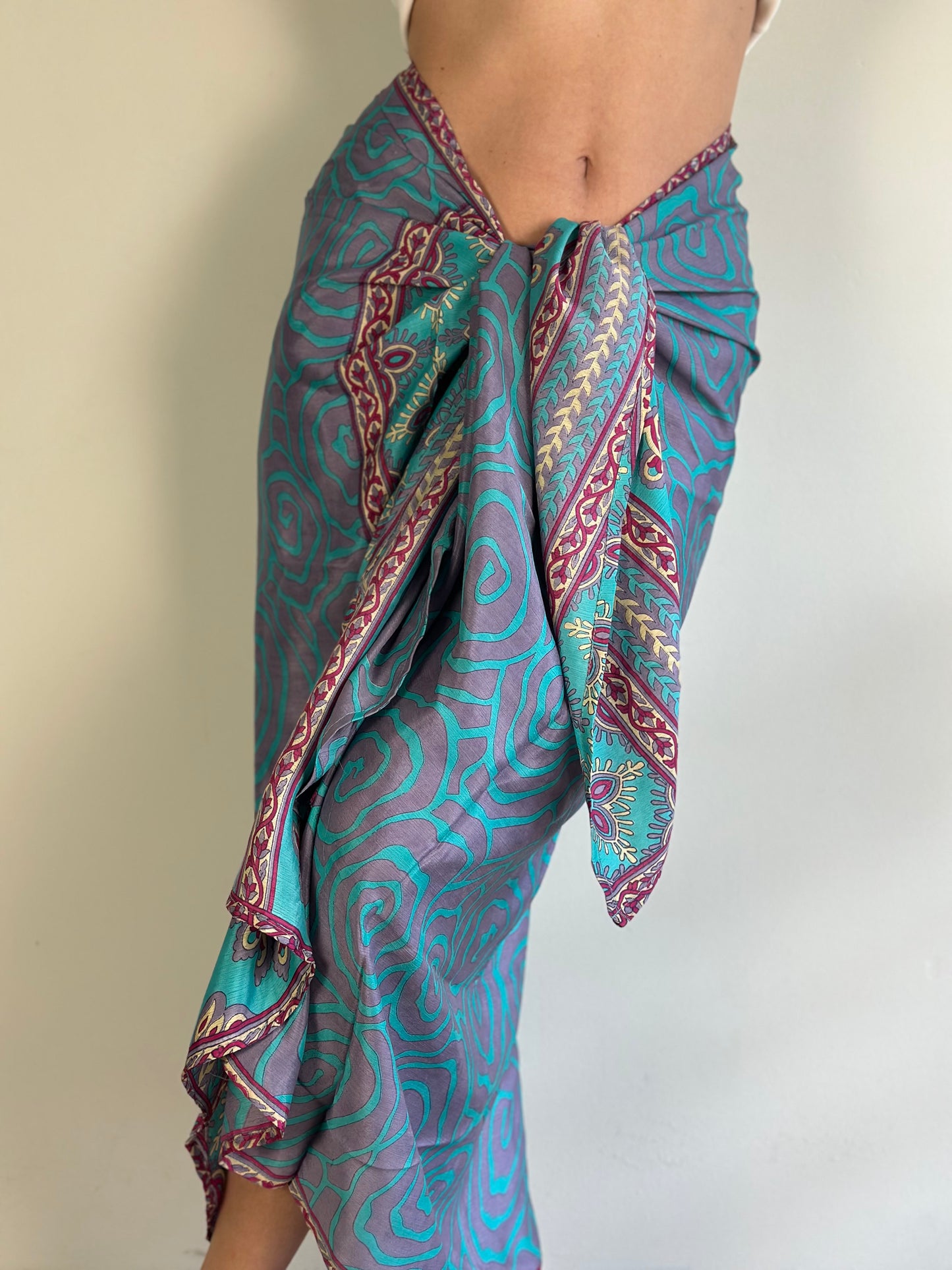 Sari Silk Pareo