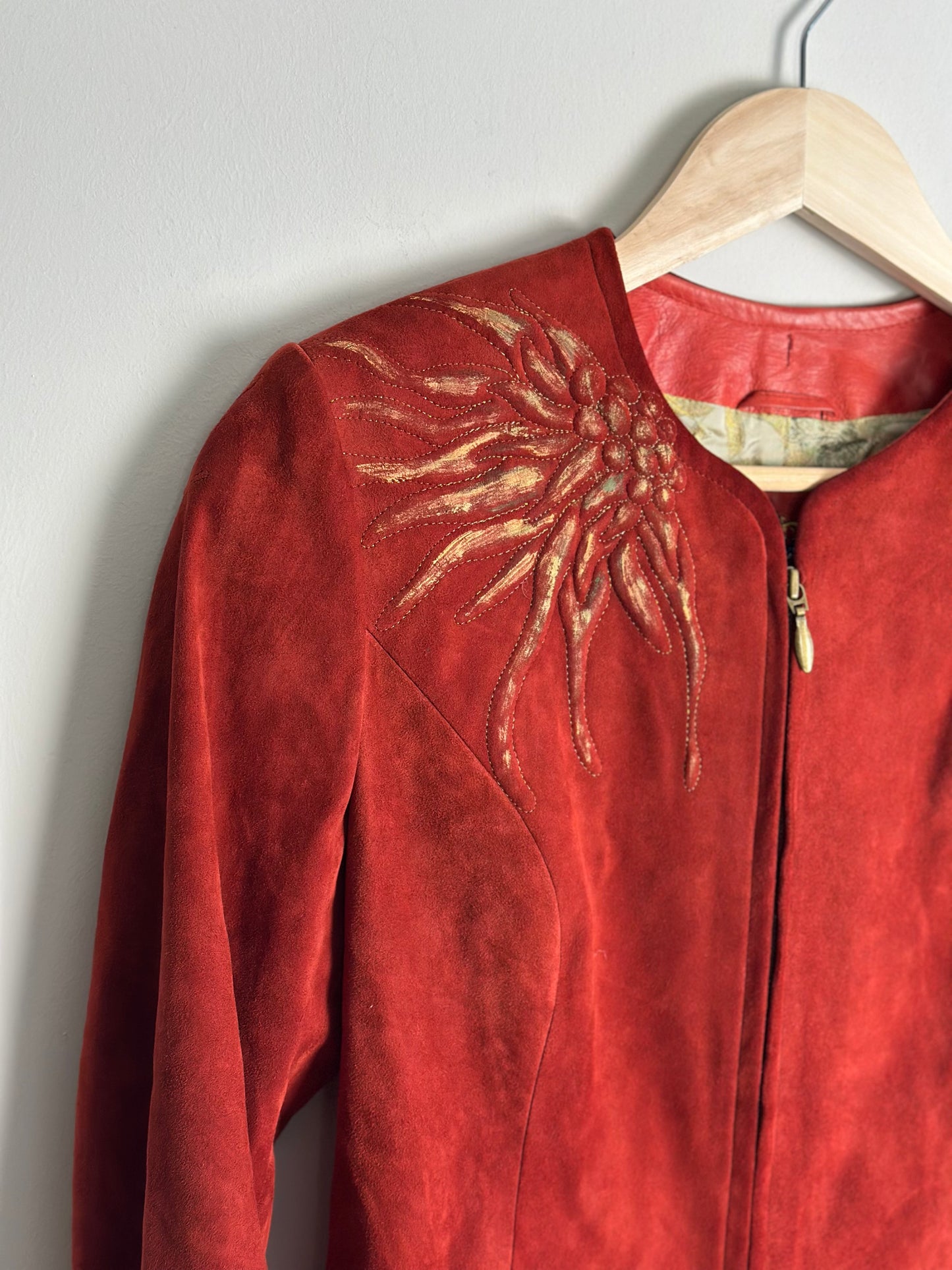 Red Suede Jacket