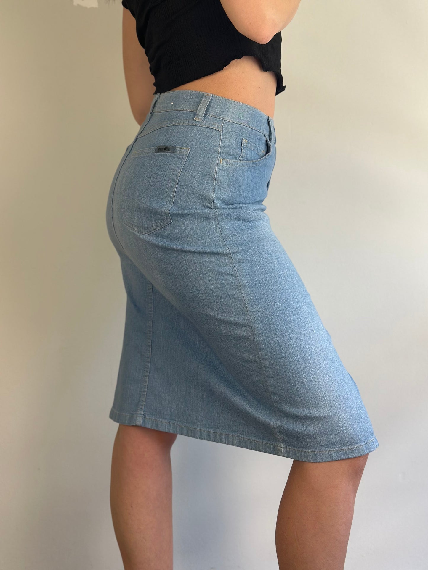Vintage Denim Skirt