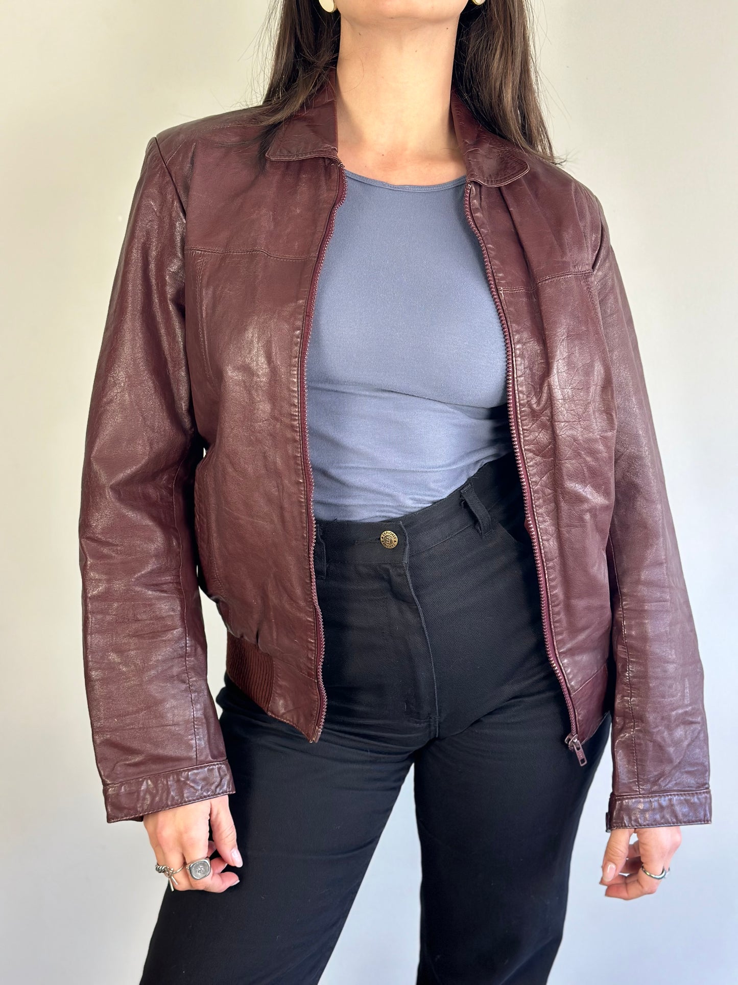 Vintage Leather Jacket
