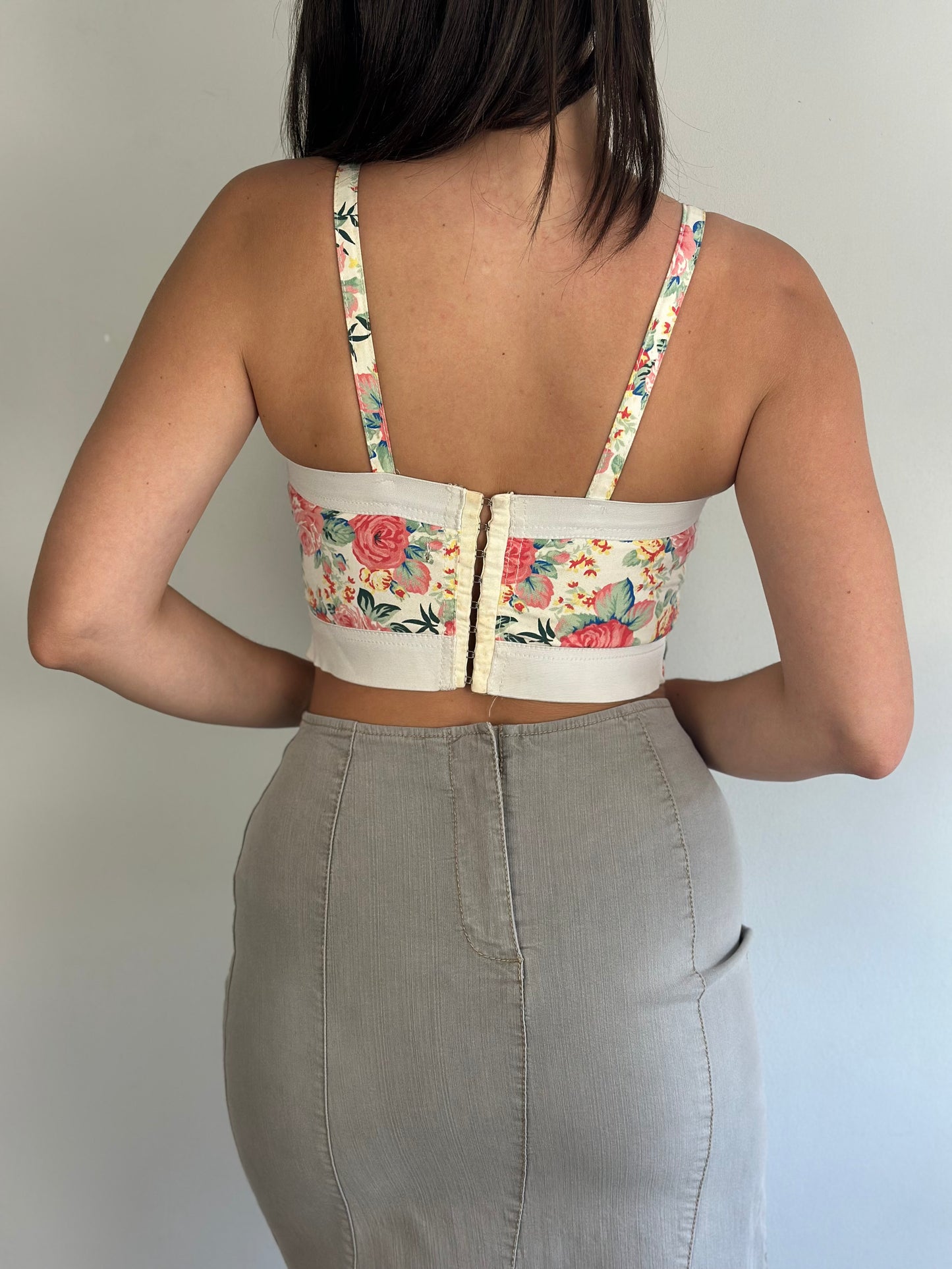 Floral Corset Top