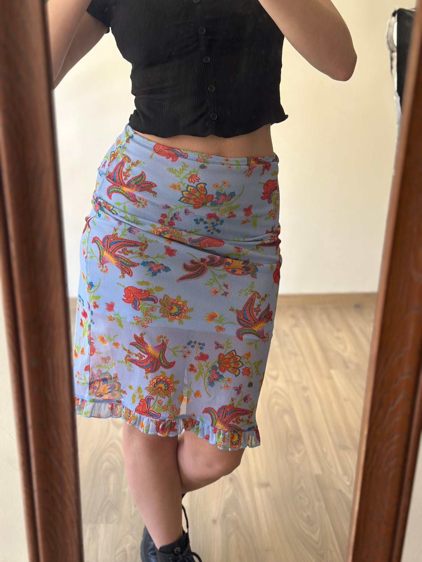 Vintage Floral Skirt