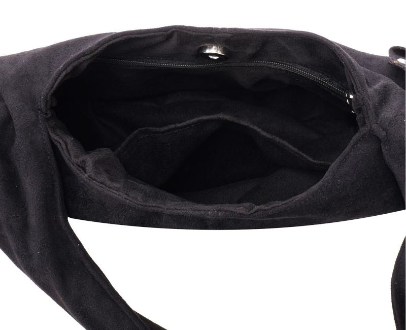 Suede Shoulder Bag