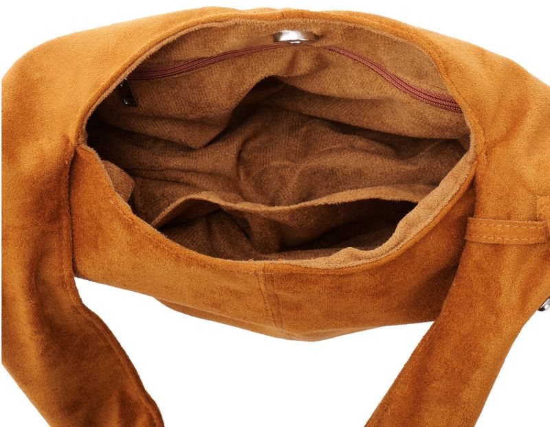 Suede Shoulder Bag