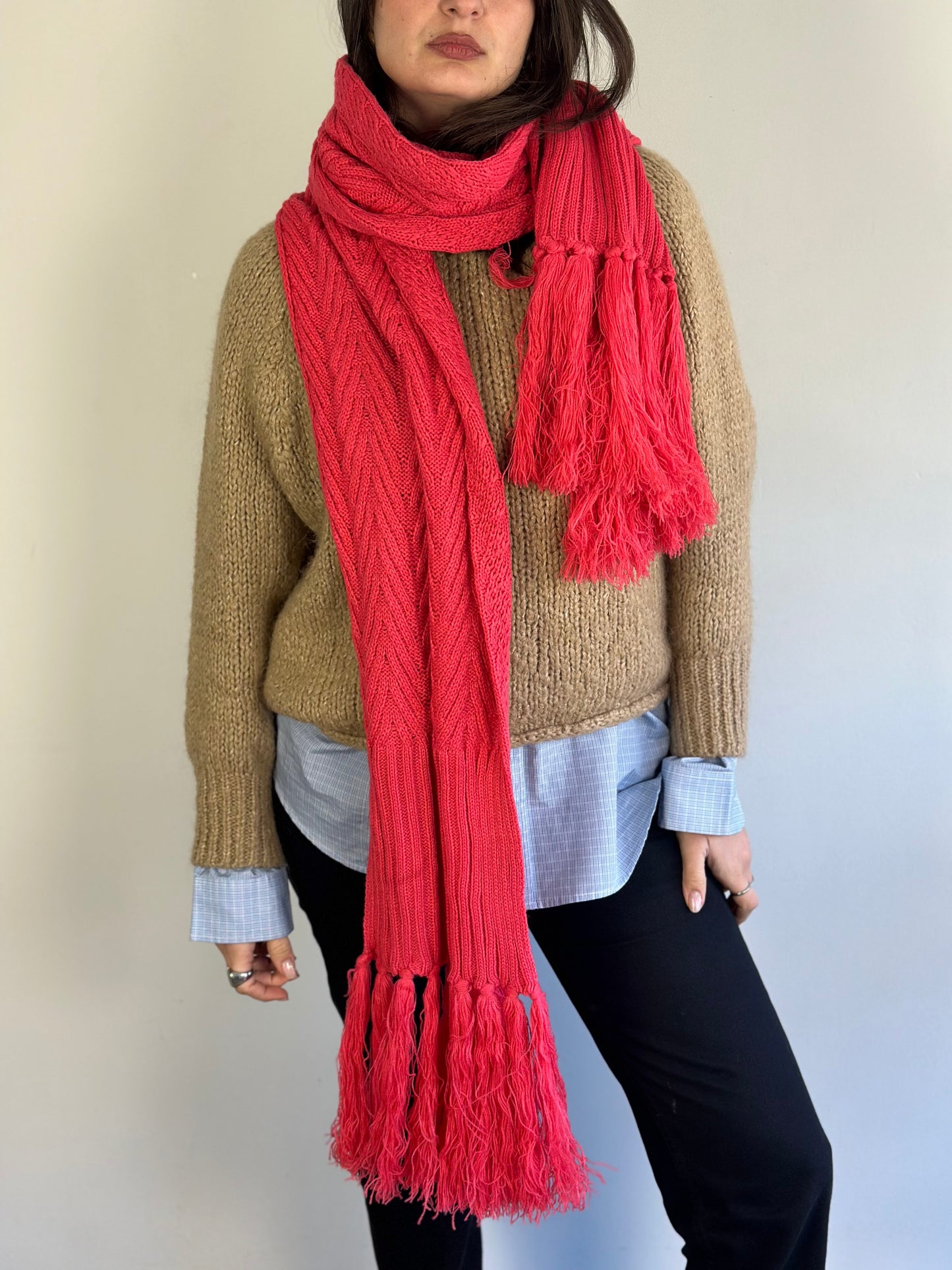 Vintage Pink Scarf