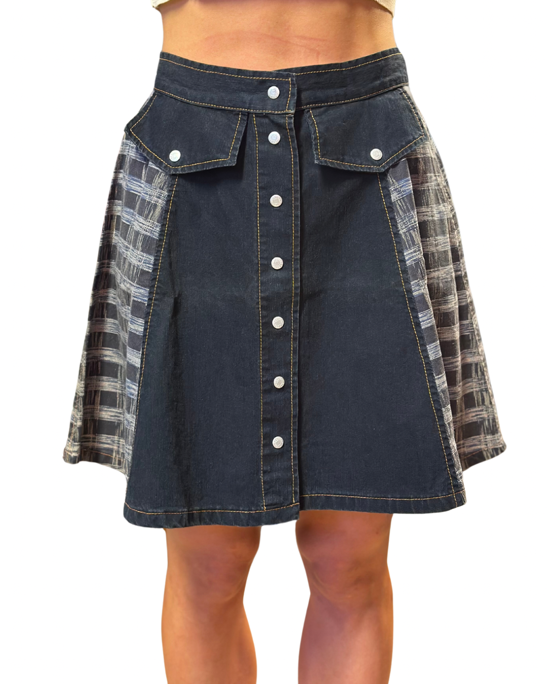 Vintage Denim Skirt