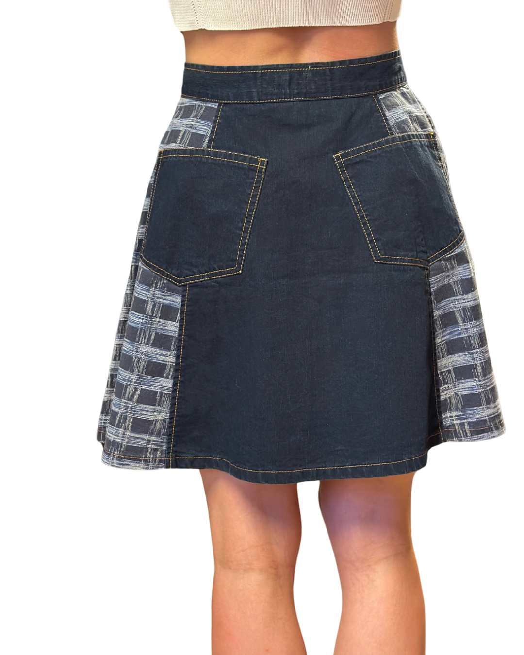 Vintage Denim Skirt
