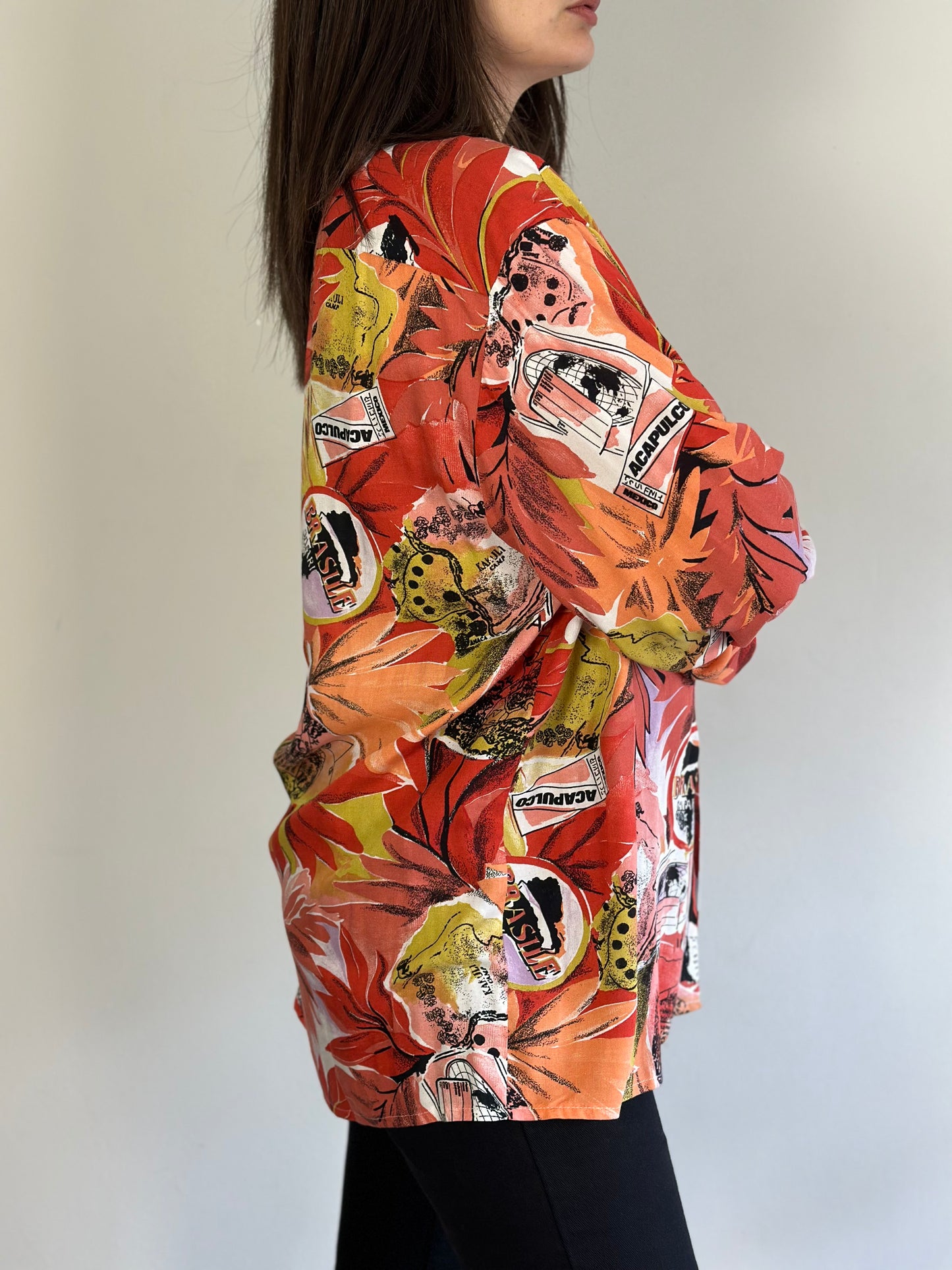 Vintage Patterned Shirt