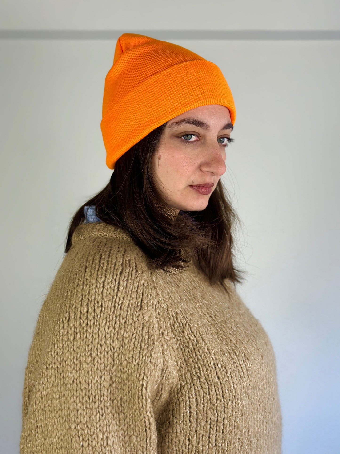 Orange Beanie
