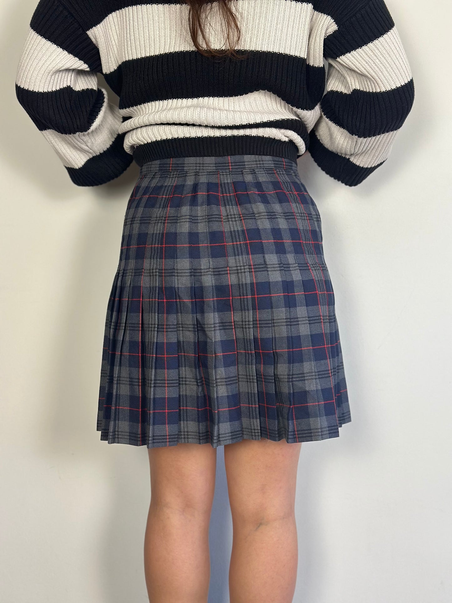 Mini Checked Skirt