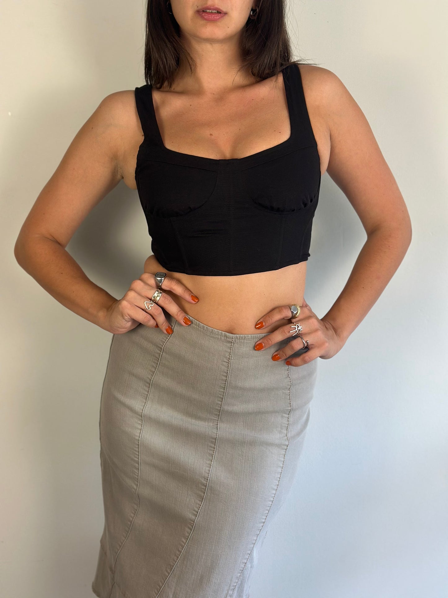 Black Corset Top