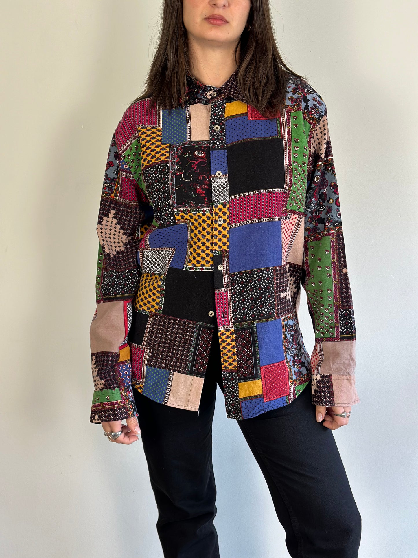 Vintage Patterned Shirt