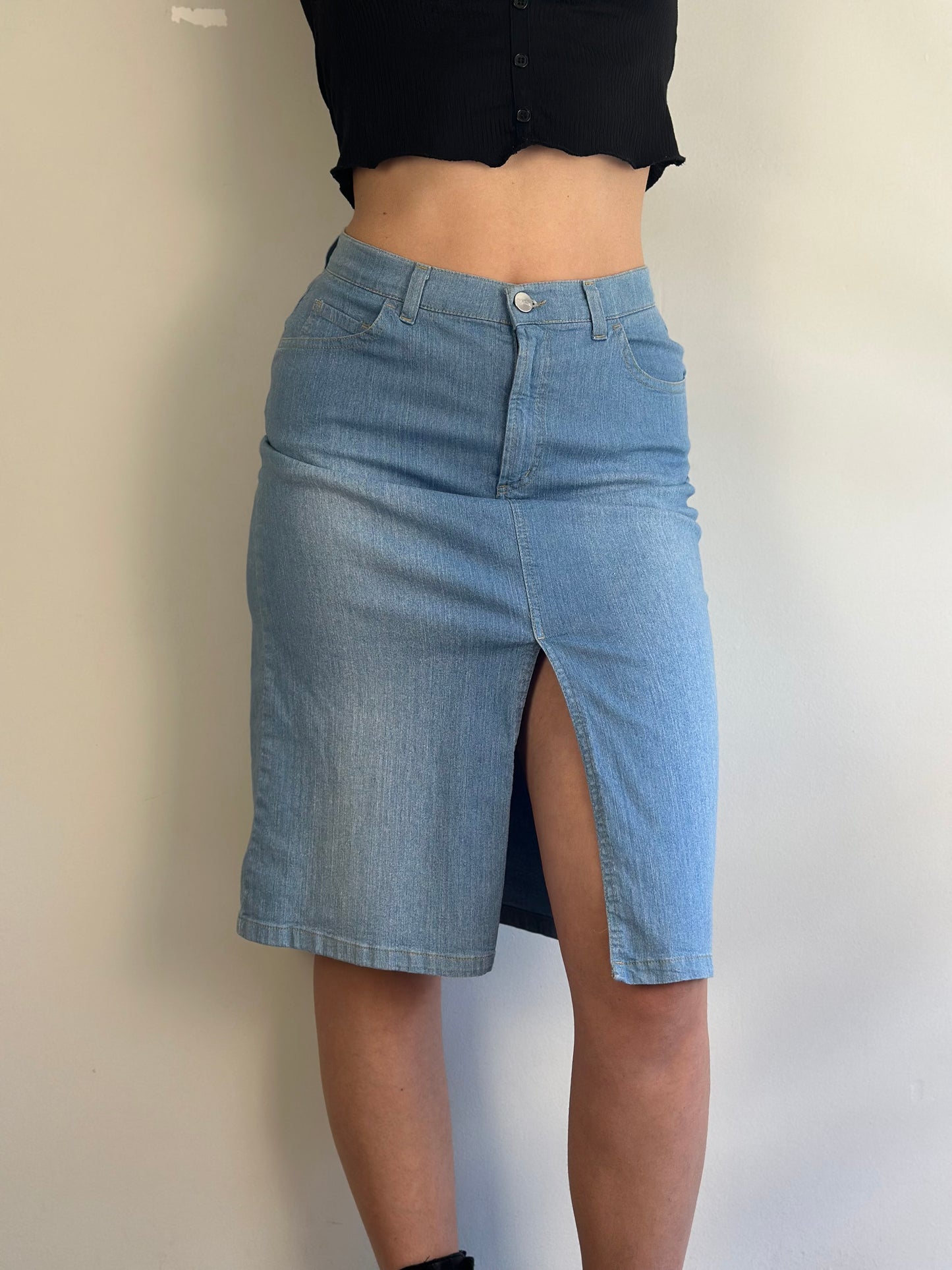 Vintage Denim Skirt