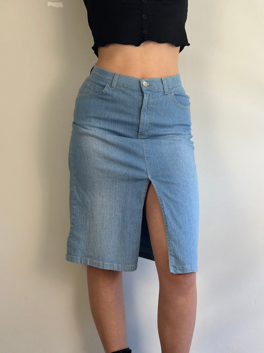 Vintage Denim Skirt