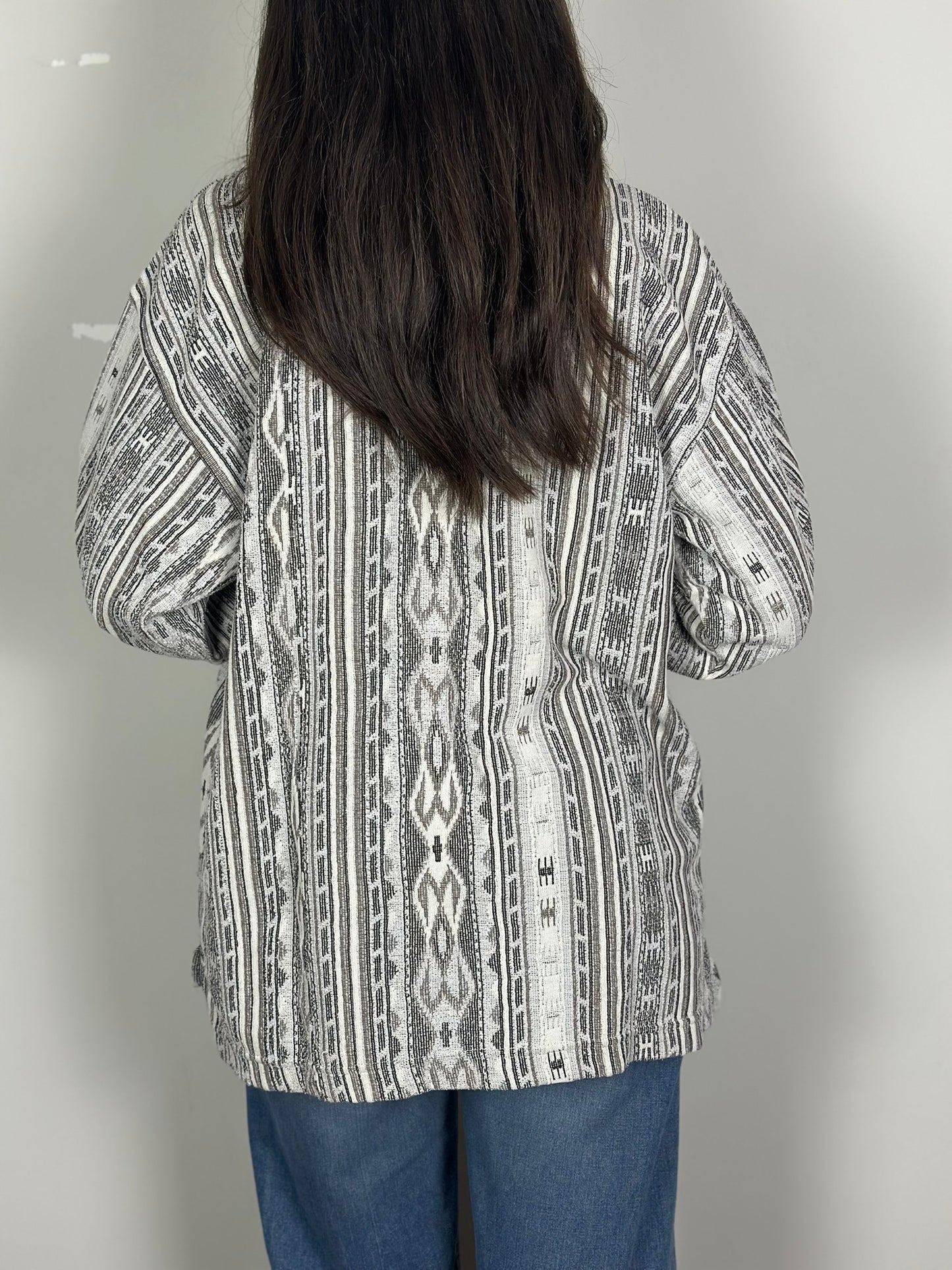 Vintage Long Sleeve Polo Blouse