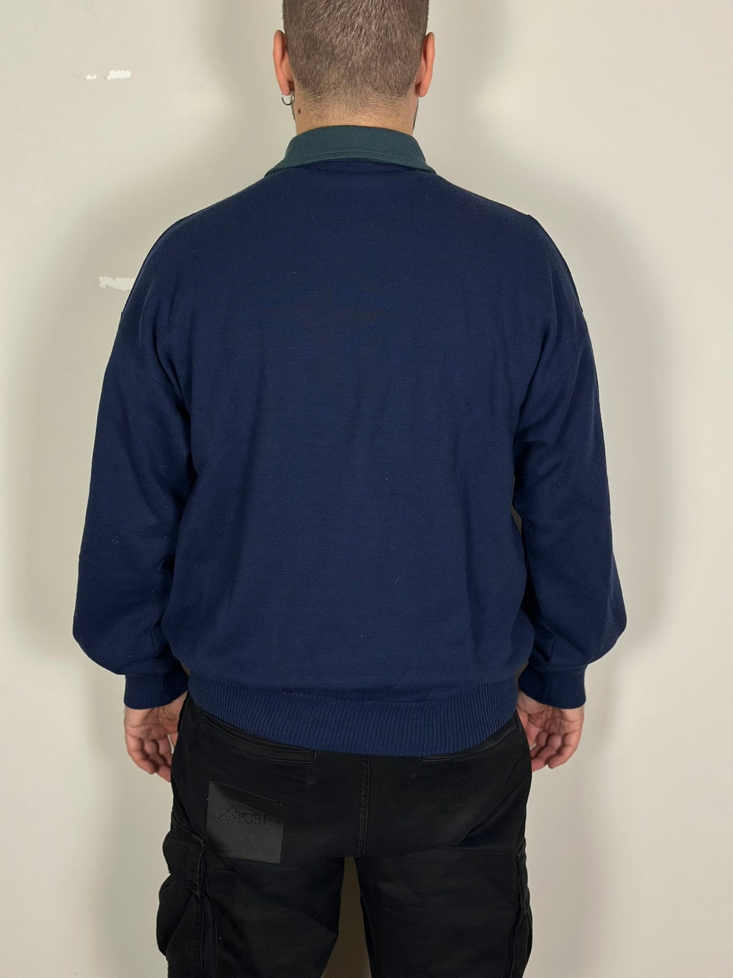 Vintage Athletic Cardigan with zipper