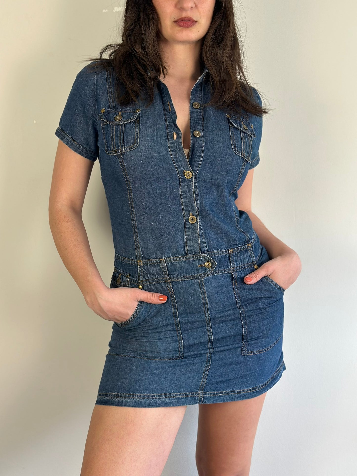 Vintage Denim Dress