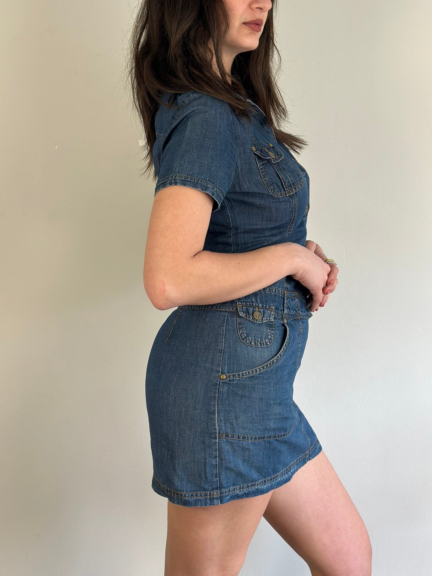 Vintage Denim Dress