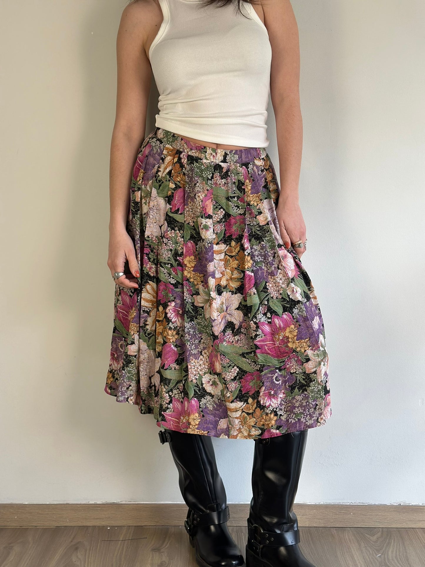 Vintage Midi Skirt
