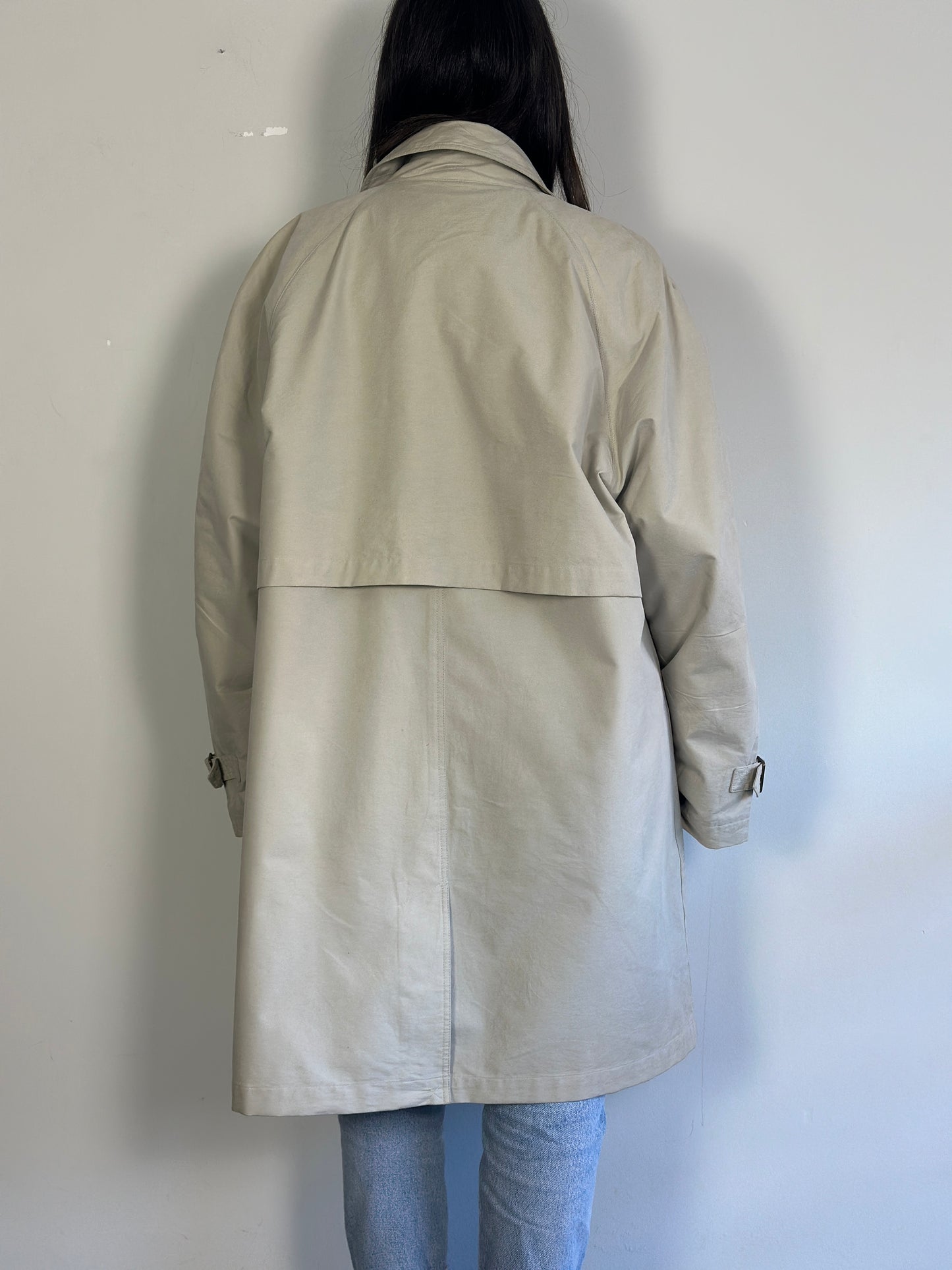 Vintage Beige Trench Coat