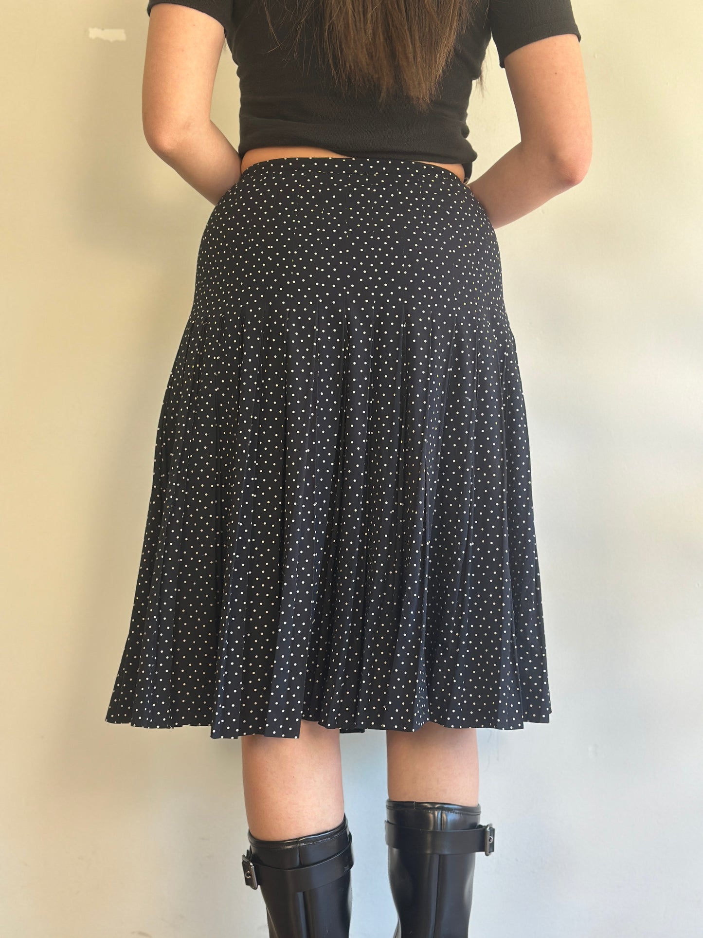 Vintage Polka Dot Skirt