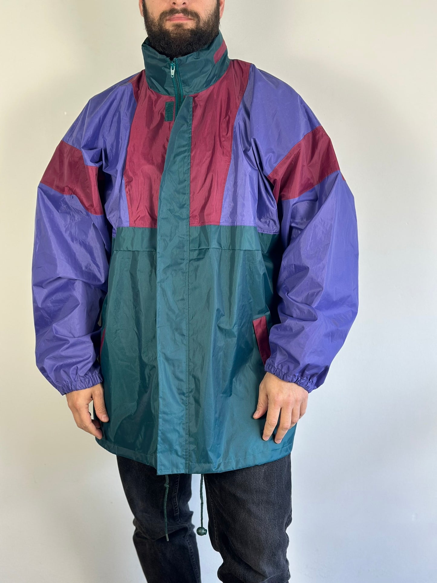 PVC Waterproof Vintage Jacket
