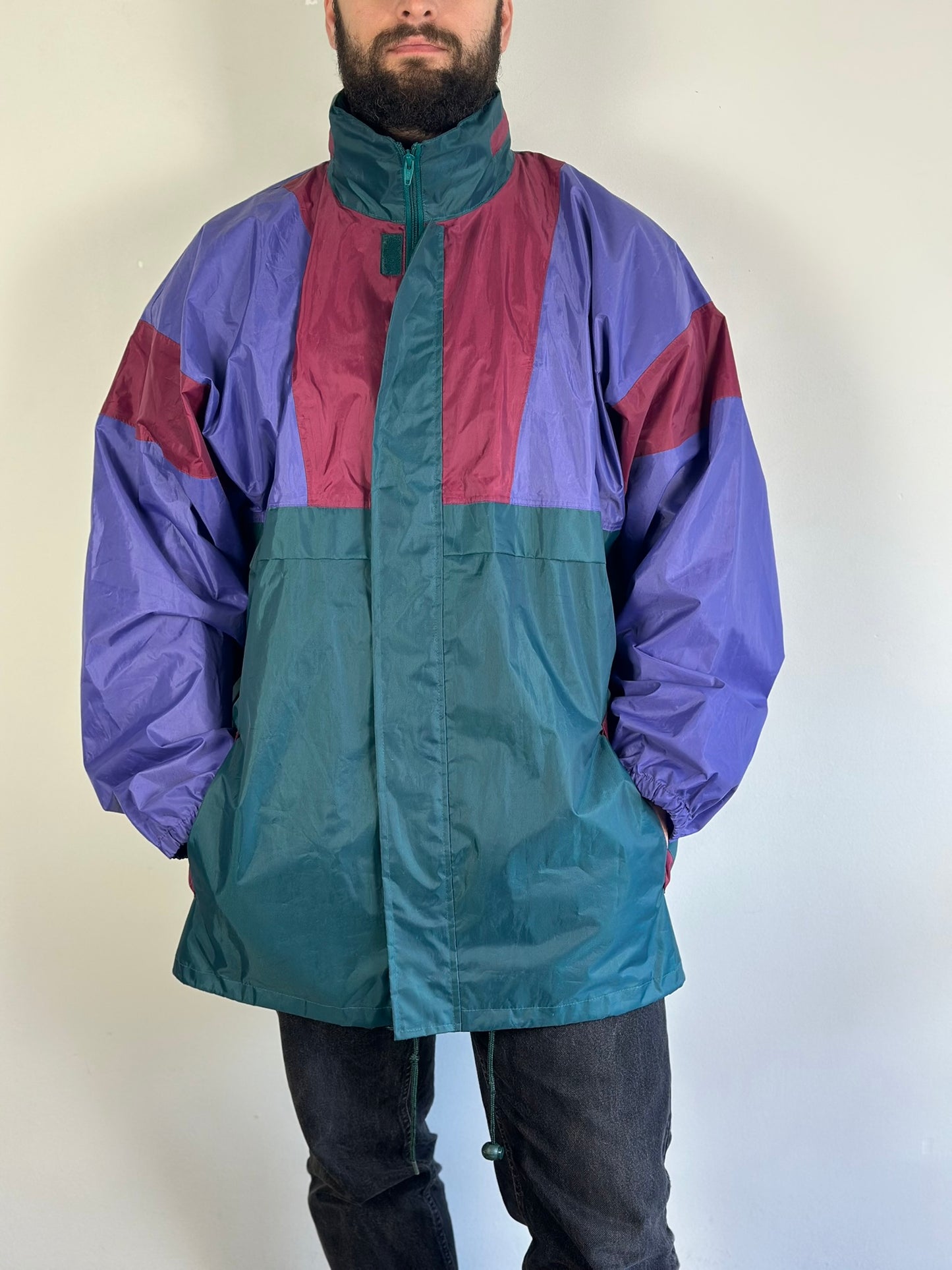 PVC Waterproof Vintage Jacket