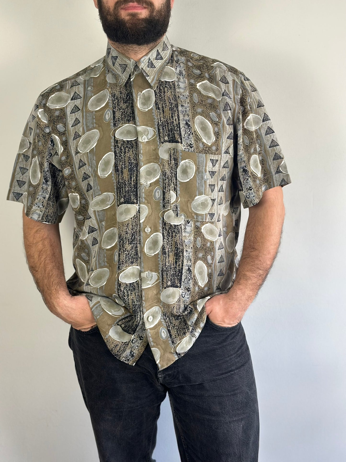 Vintage Patterned Shirt