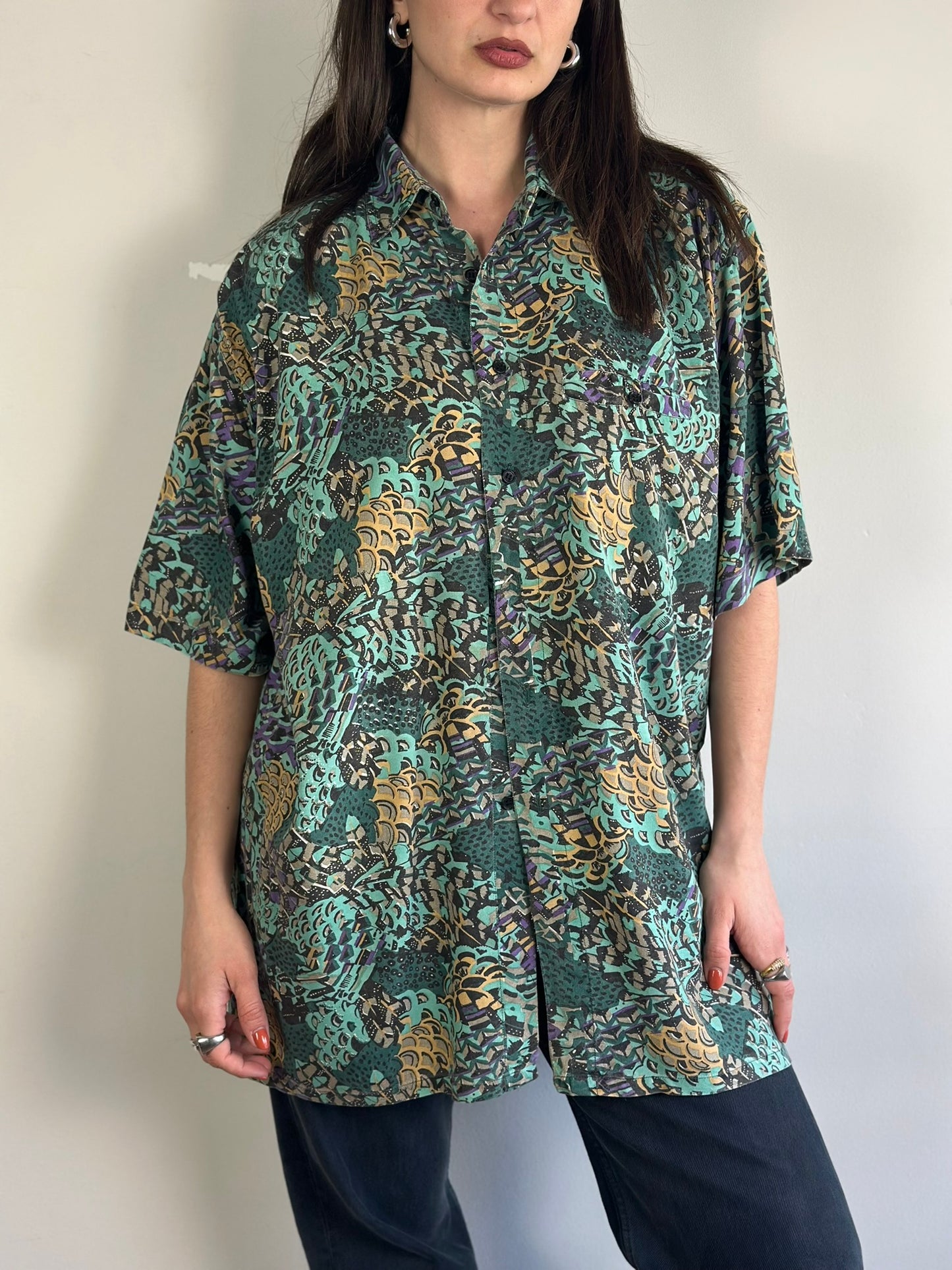 Vintage Patterned Shirt