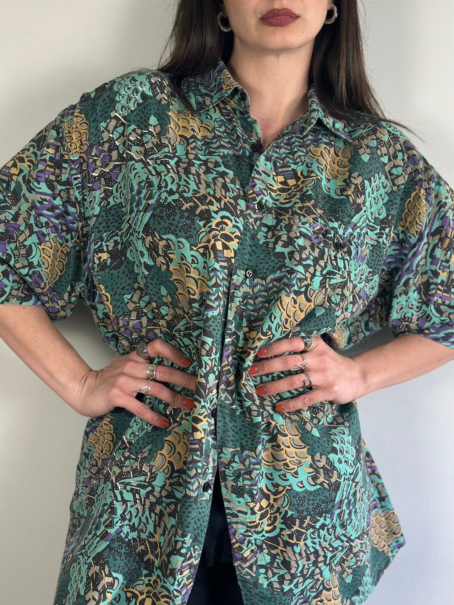 Vintage Patterned Shirt