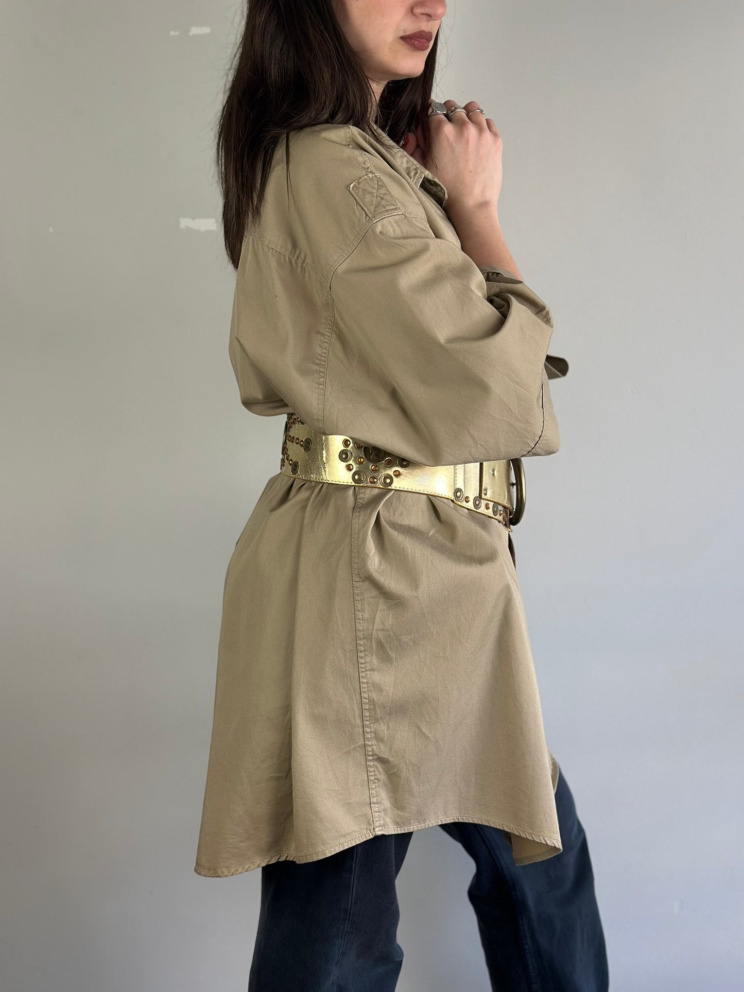 Vintage Khaki Shirt
