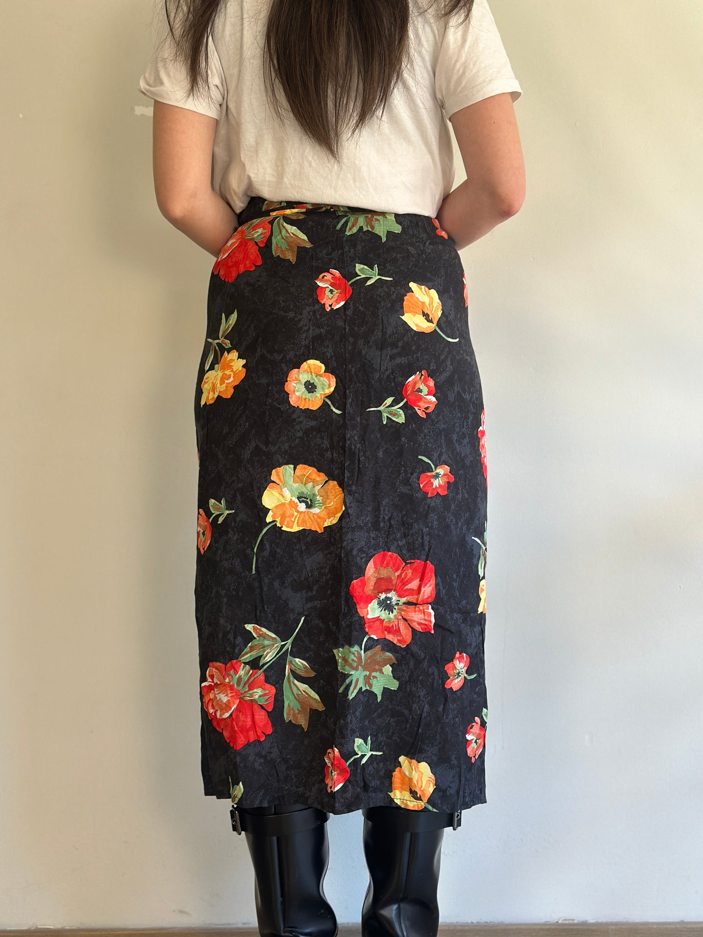 Vintage Wrap Skirt