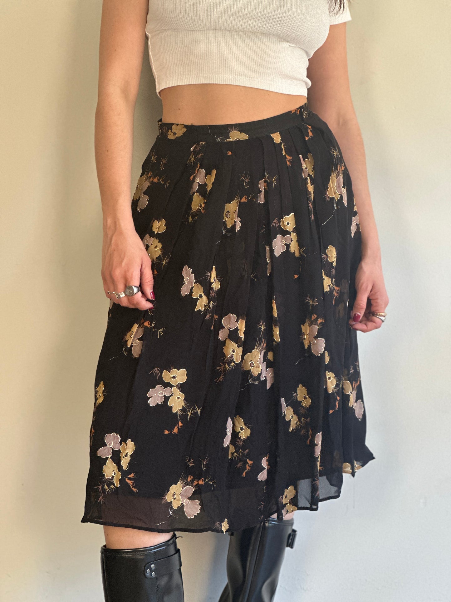 Vintage Midi Skirt