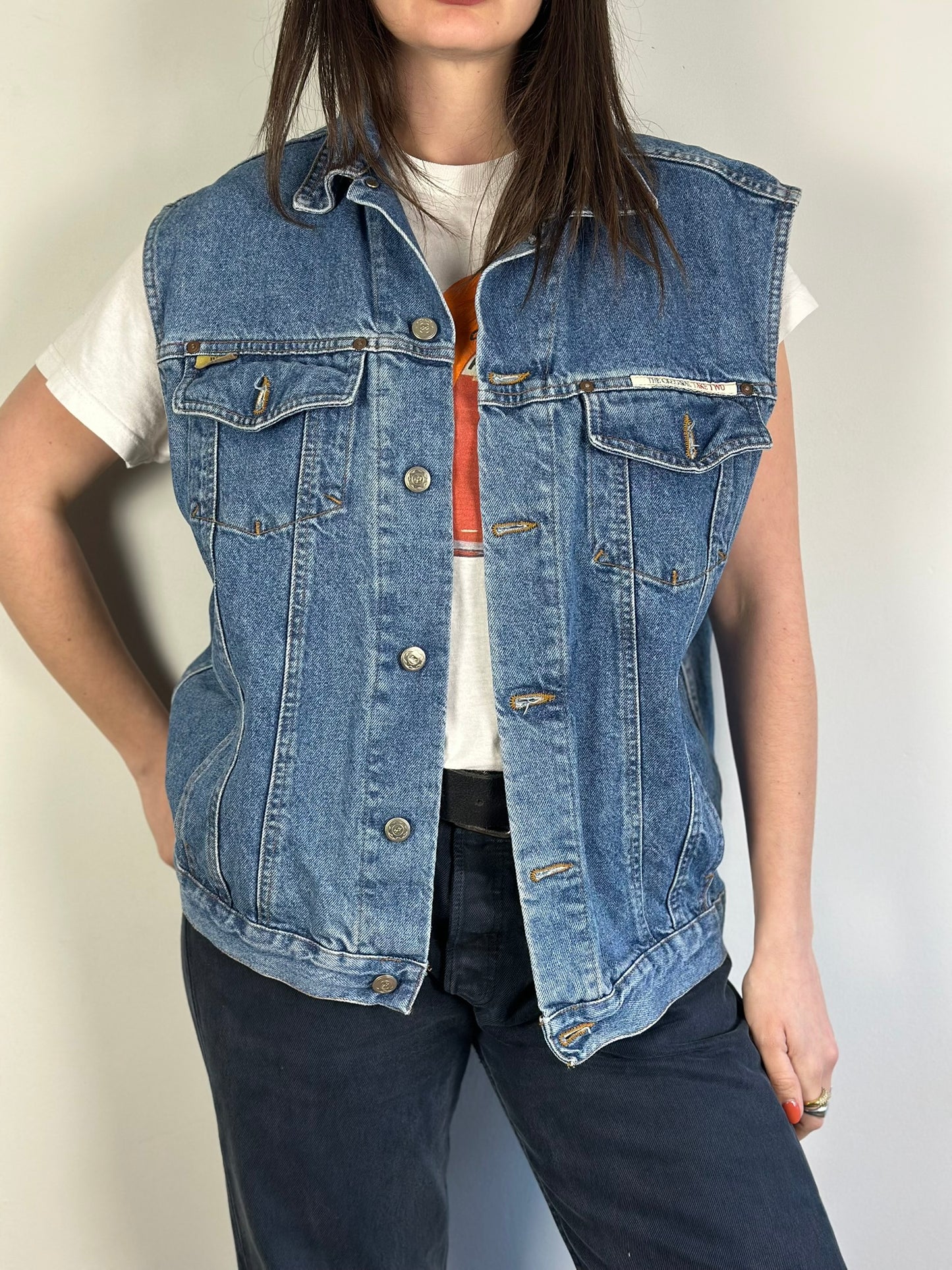 Vintage Denim Vest
