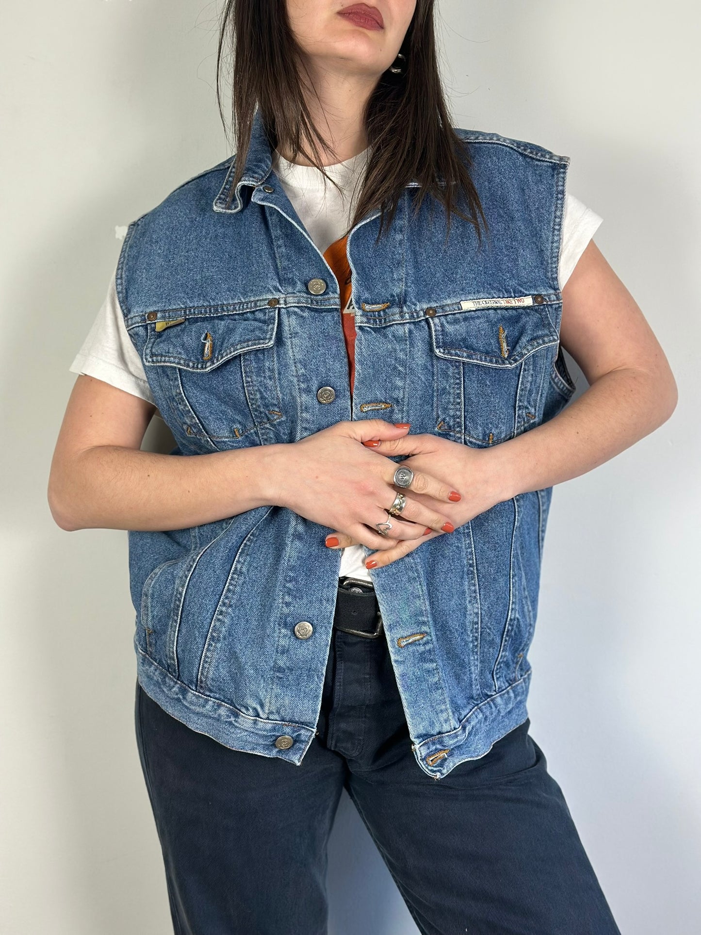 Vintage Denim Vest