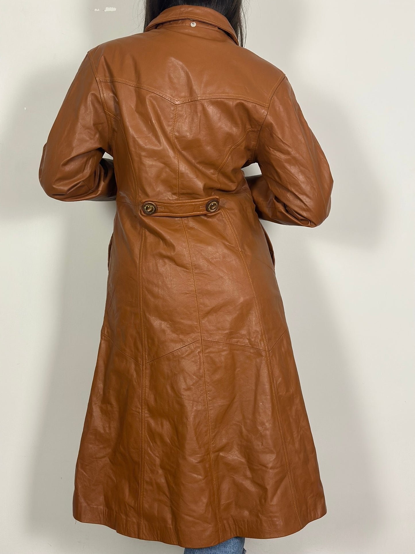 Vintage Leather Coat