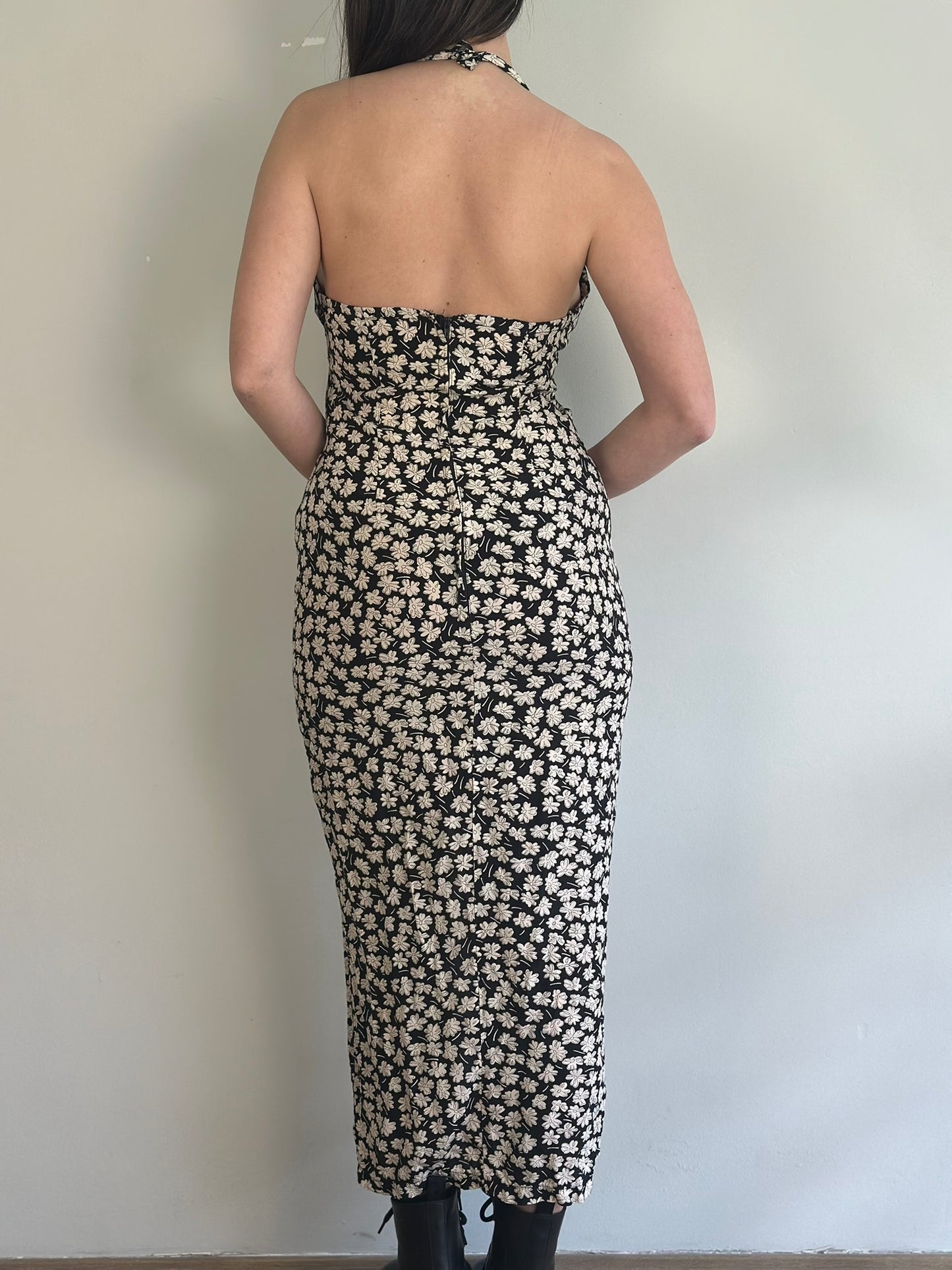 Vintage Backless Dress
