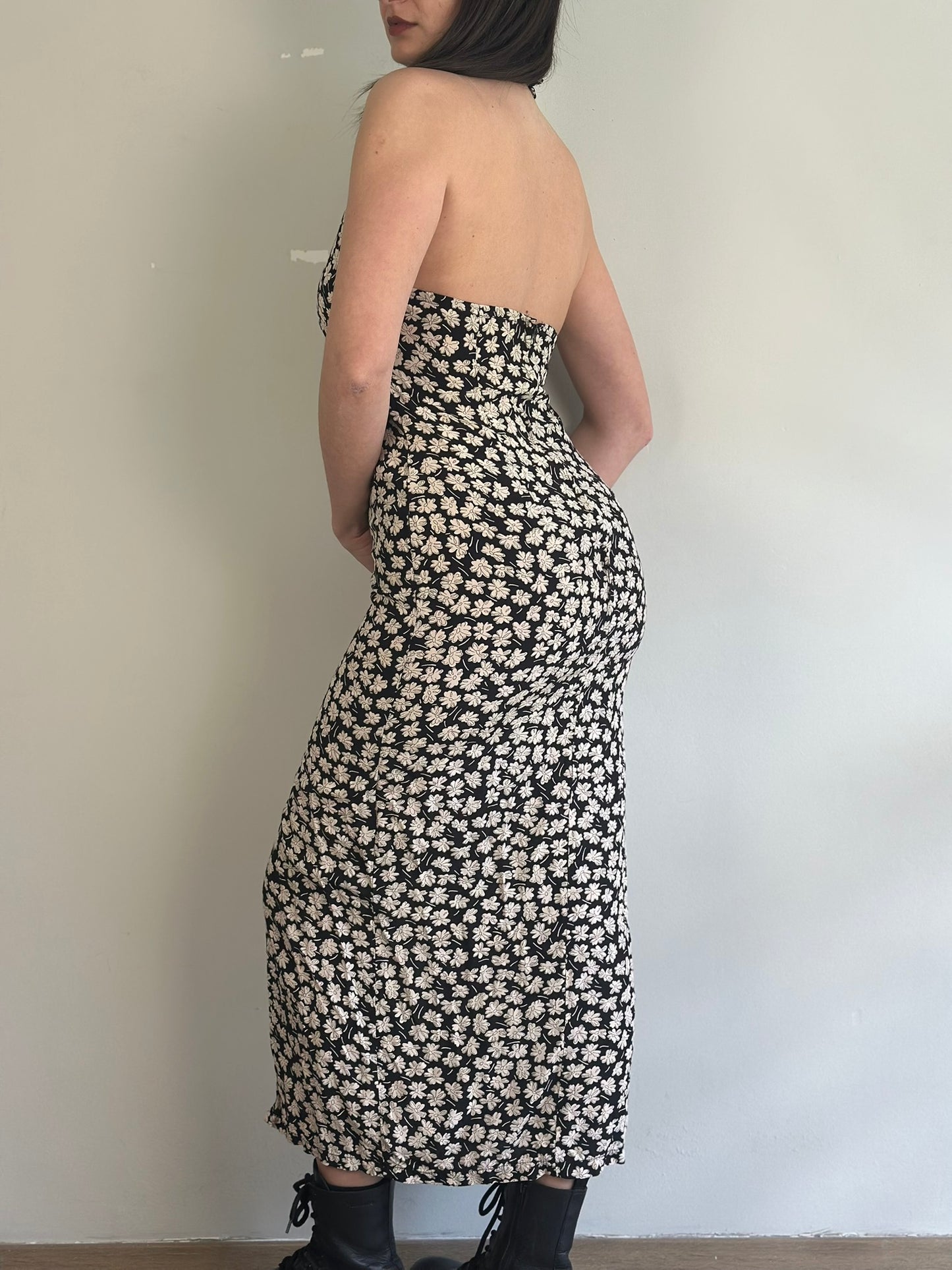 Vintage Backless Dress