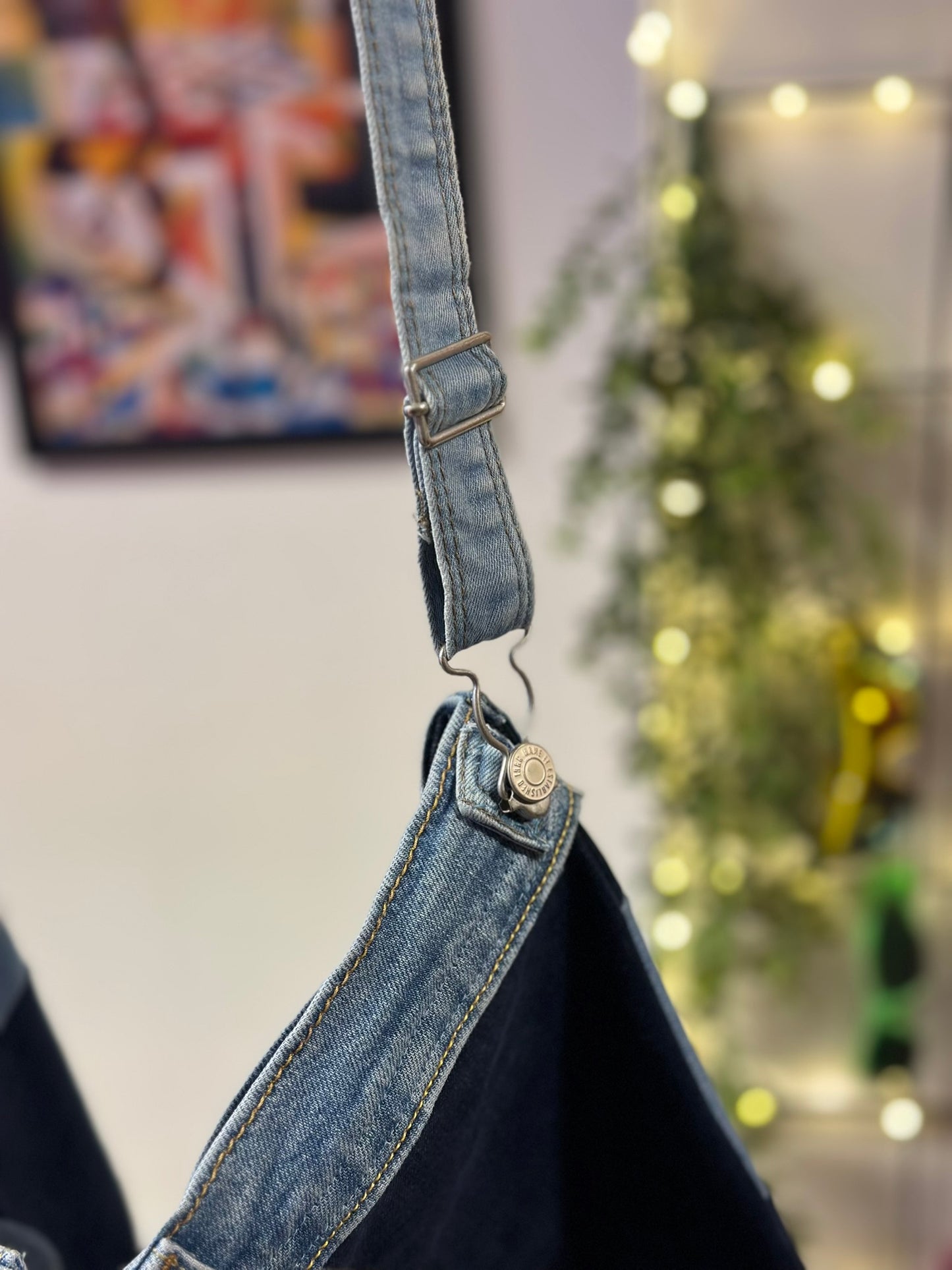 Upcycled Denim Tote Bag